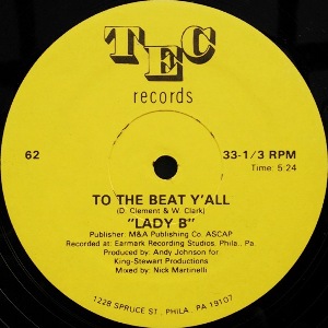 LADY B - TO THE BEAT Y'ALL
