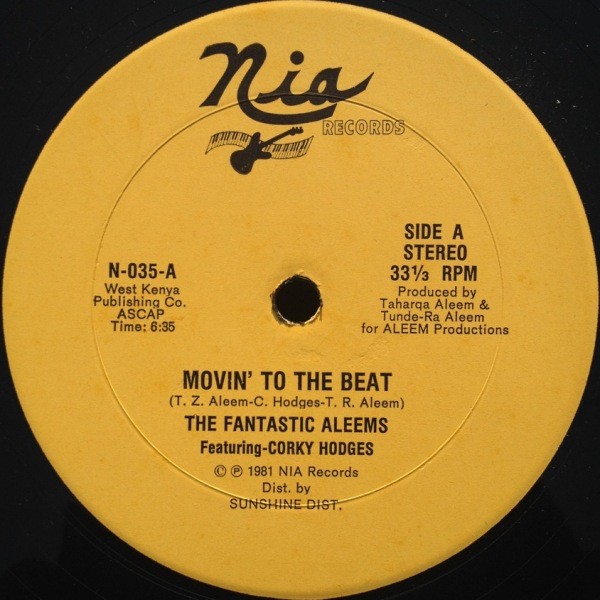 THE FANTASTIC ALEEMS feat. CORKY HODGES - MOOVIN' TO THE BEAT